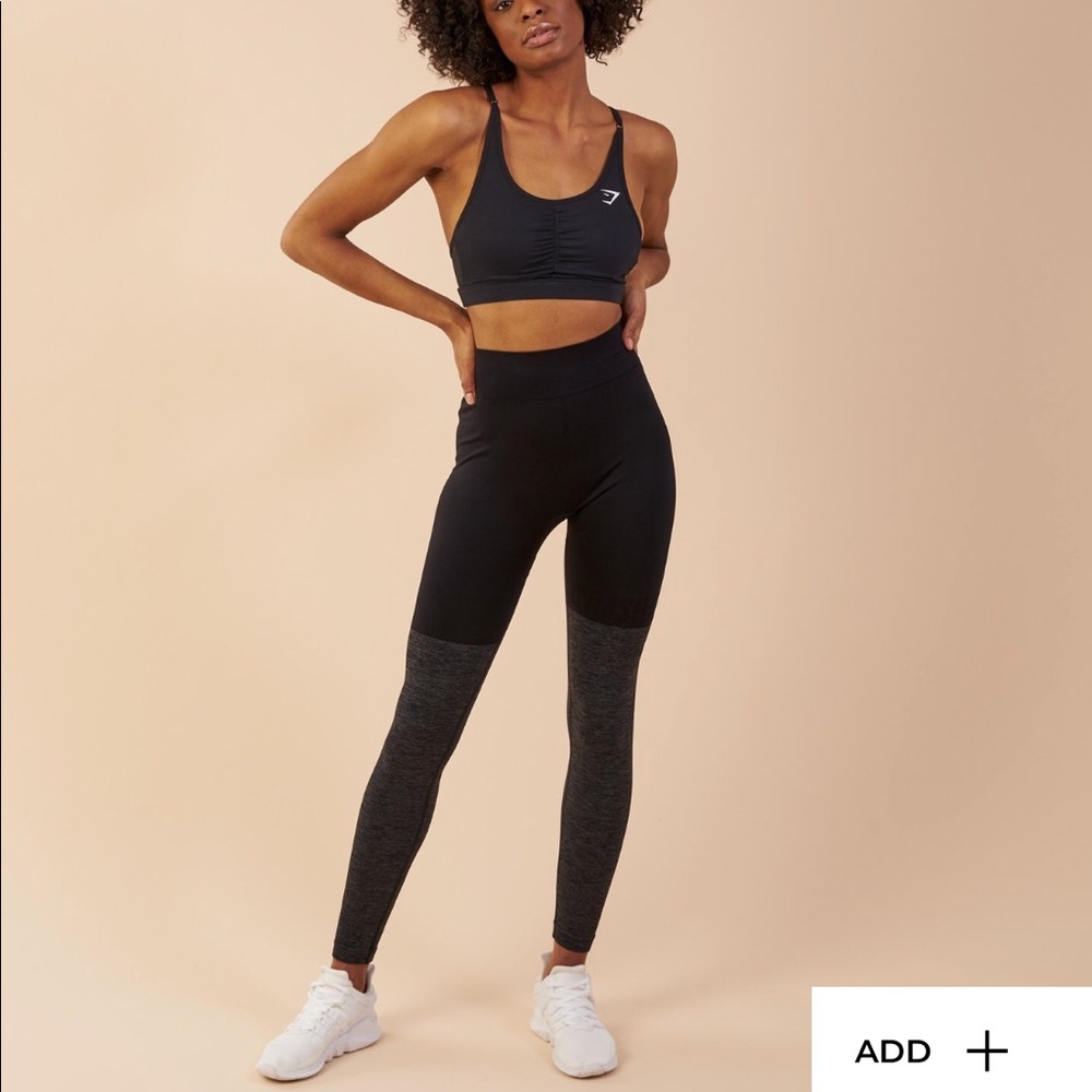 TWO TONE SEAMLESS LEGGING (NWT!)